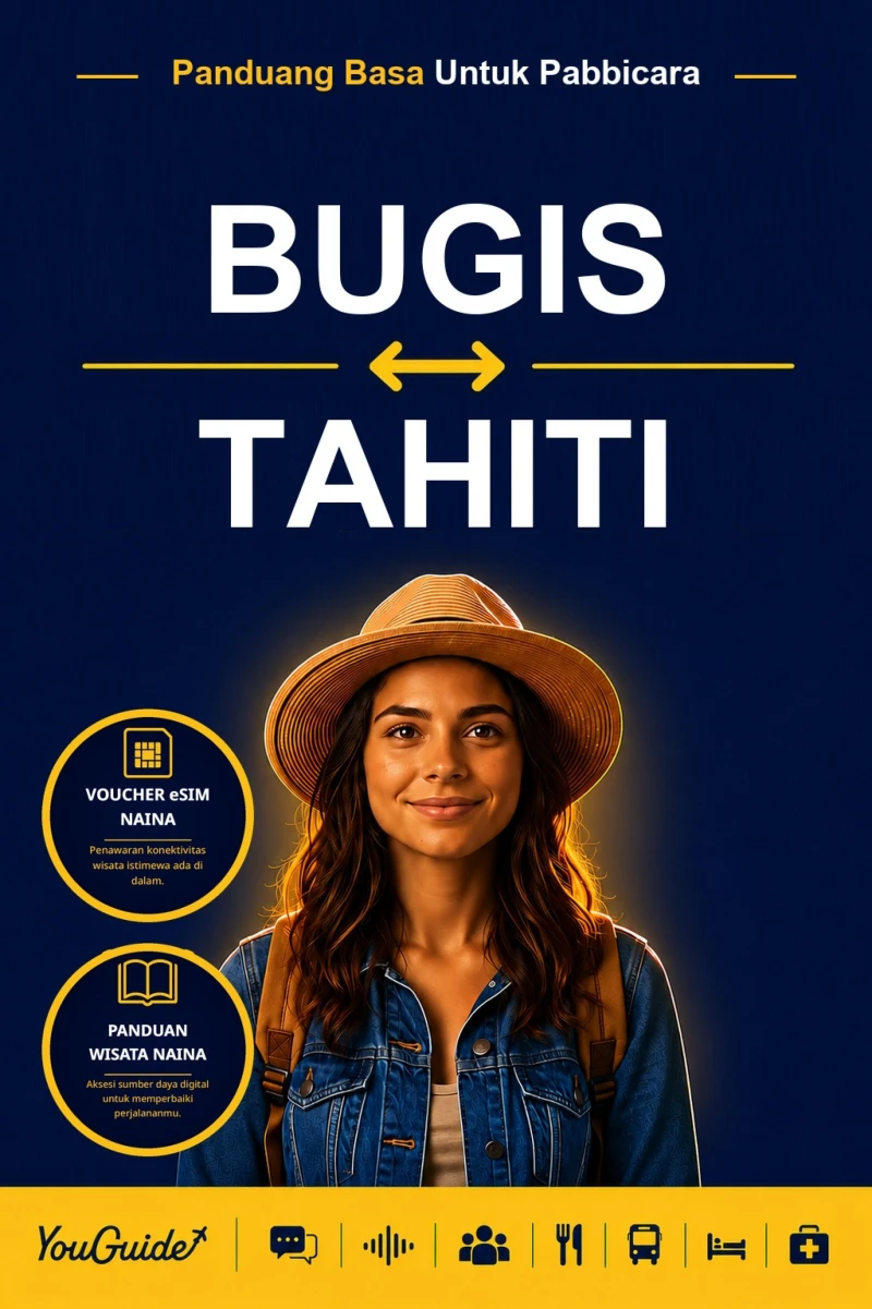 Portada: The Language Guide for Travelers - Buginese to Tahitian