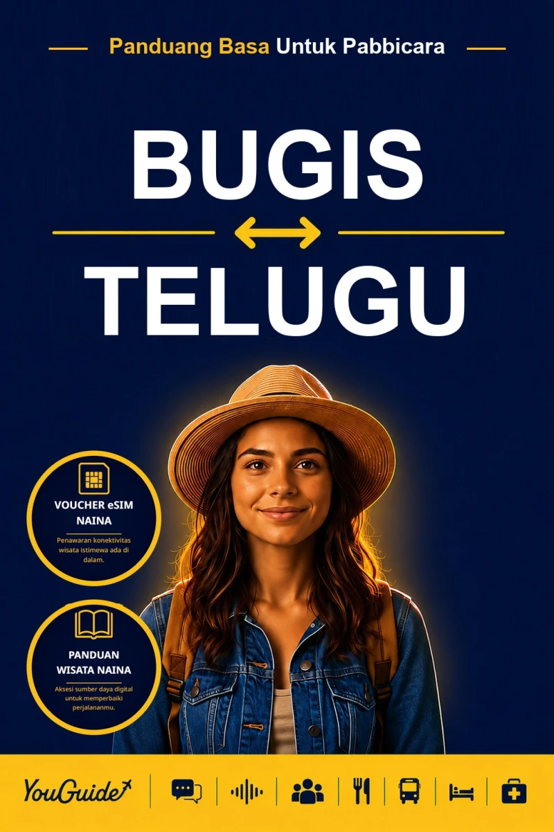 Portada: The Language Guide for Travelers - Buginese to Telugu