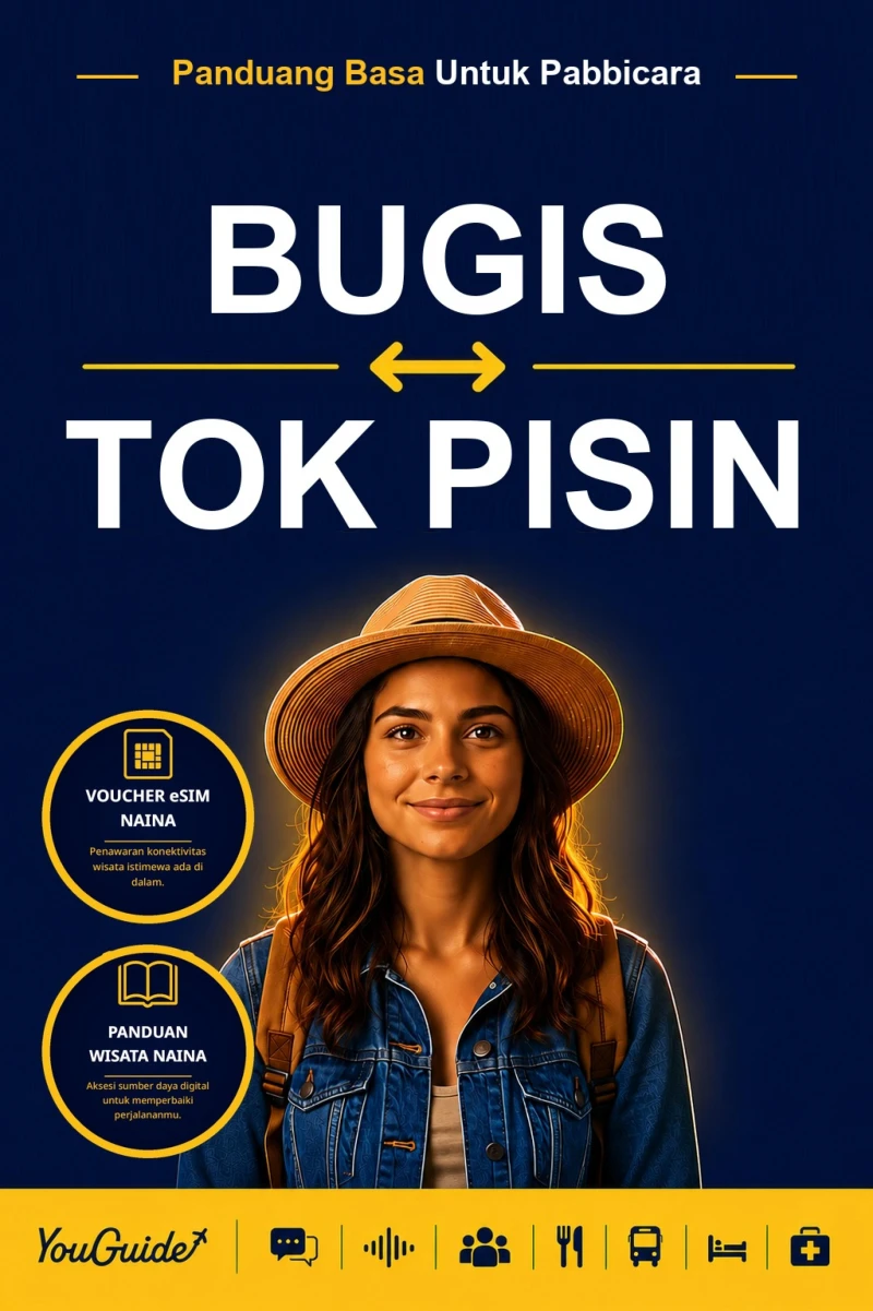 Portada: The Language Guide for Travelers - Buginese to Tok Pisin