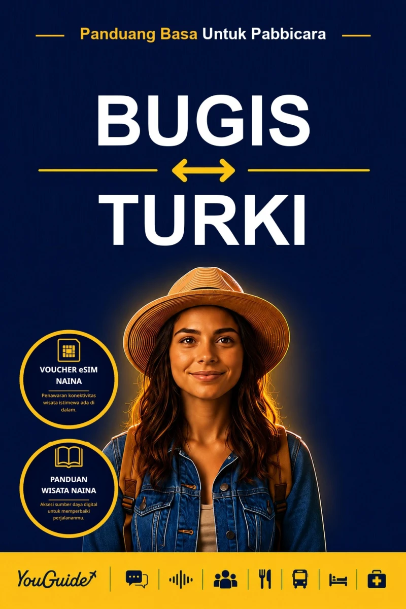 Portada: The Language Guide for Travelers - Buginese to Turkish