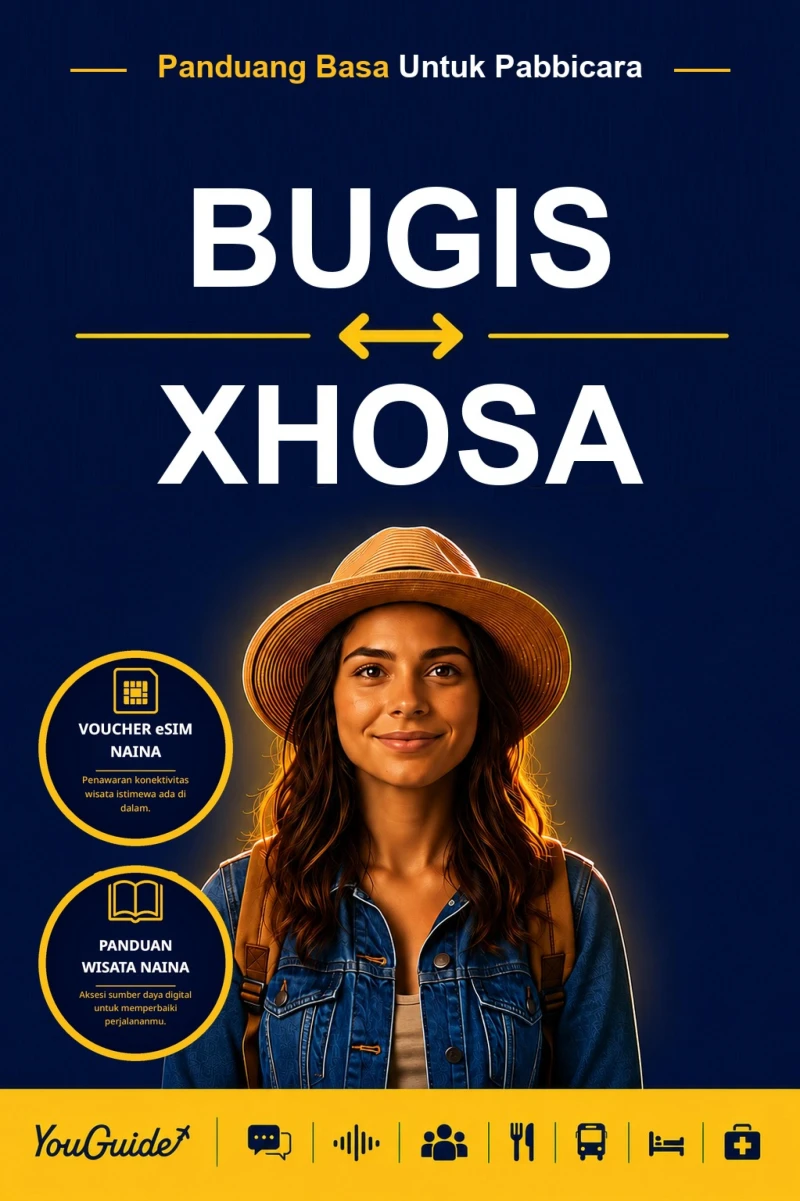Portada: The Language Guide for Travelers - Buginese to Xhosa