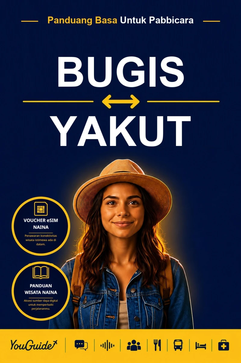 Portada: The Language Guide for Travelers - Buginese to Yakut