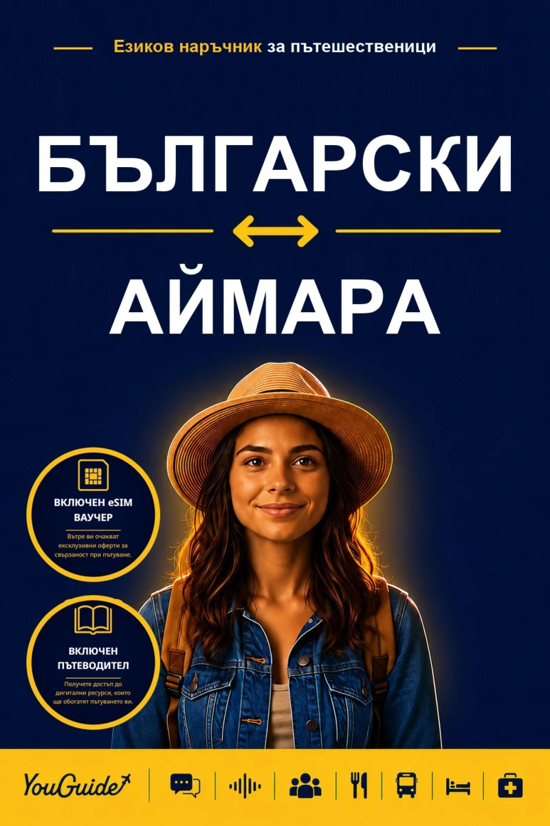 Portada: The Language Guide for Travelers - Bulgarian to Aymara