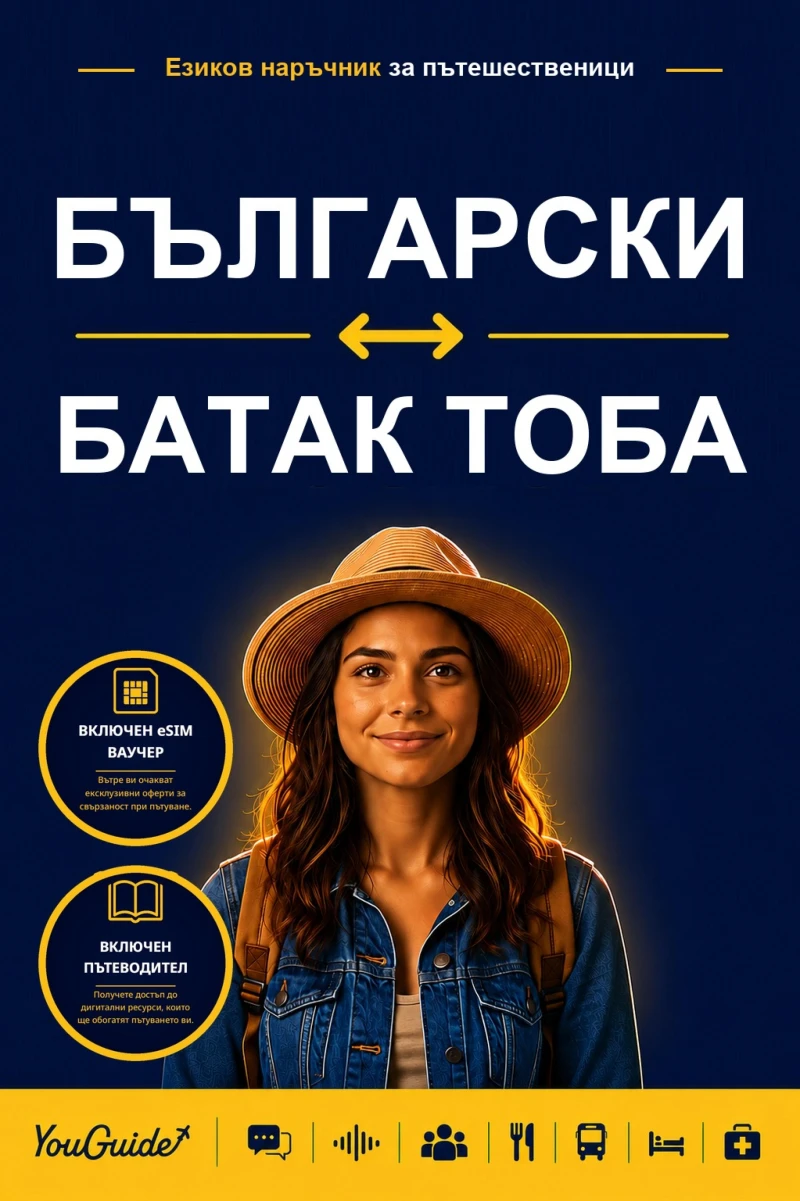 Portada: The Language Guide for Travelers - Bulgarian to Batak Toba