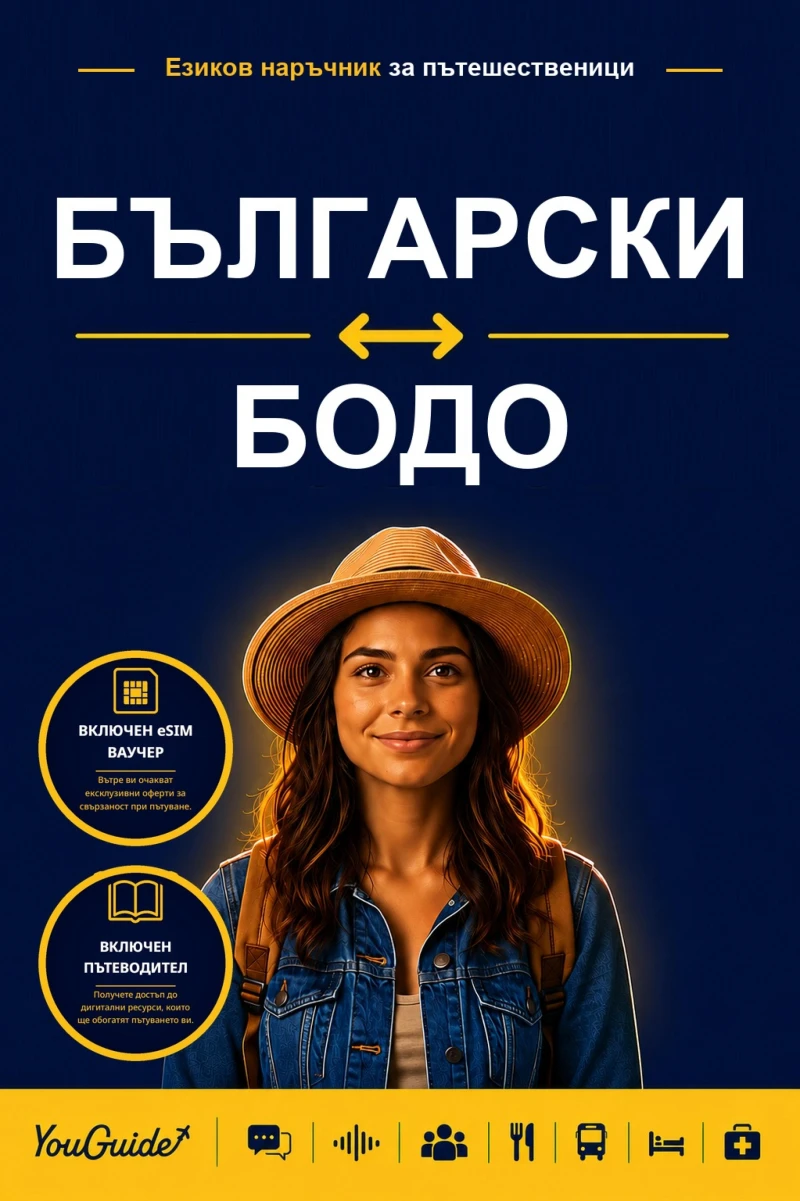 Portada: The Language Guide for Travelers - Bulgarian to Bodo