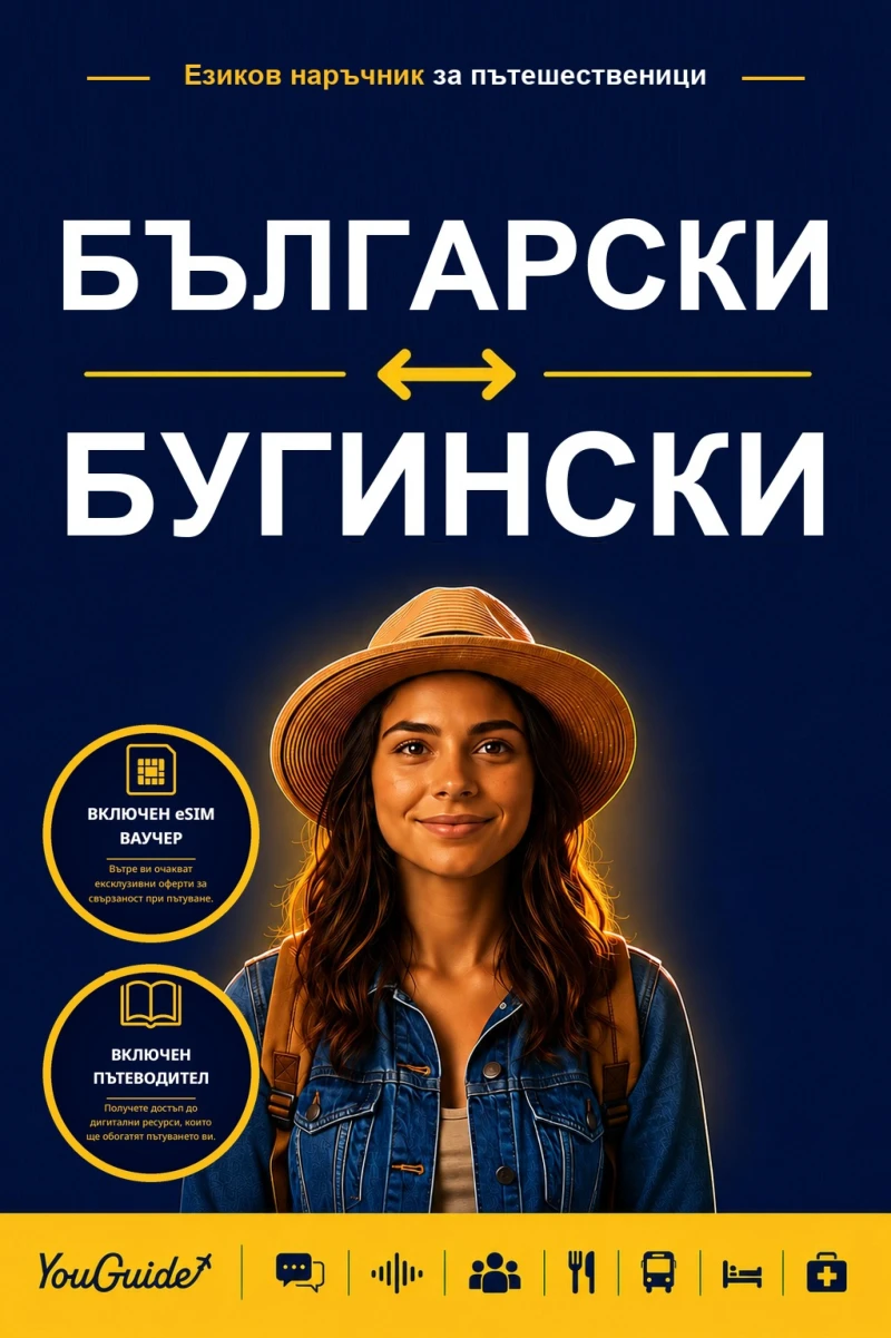 Portada: The Language Guide for Travelers - Bulgarian to Buginese
