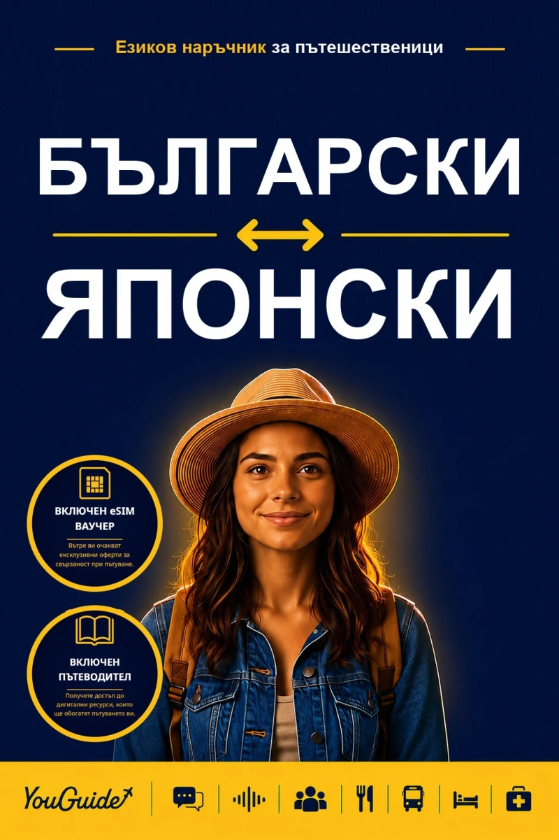 Portada: The Language Guide for Travelers - Bulgarian to Japanese