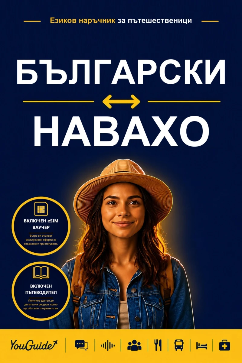 Portada: The Language Guide for Travelers - Bulgarian to Navajo