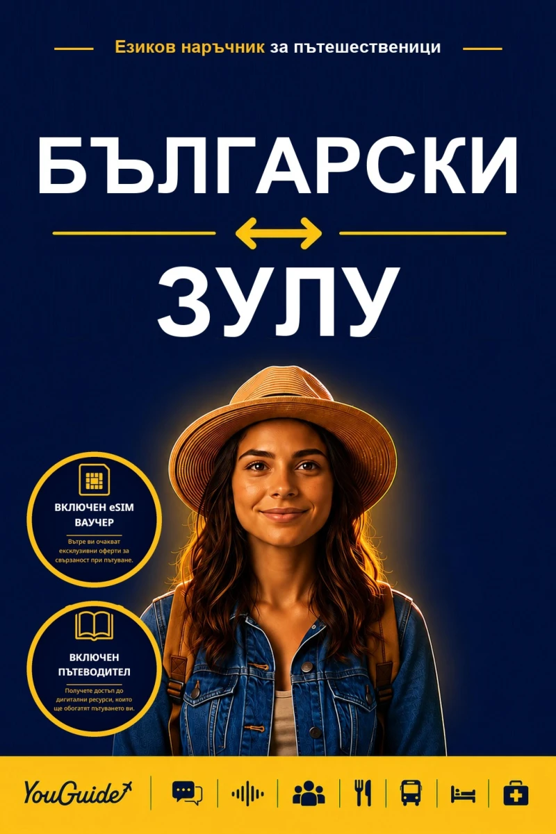Portada: The Language Guide for Travelers - Bulgarian to Zulu