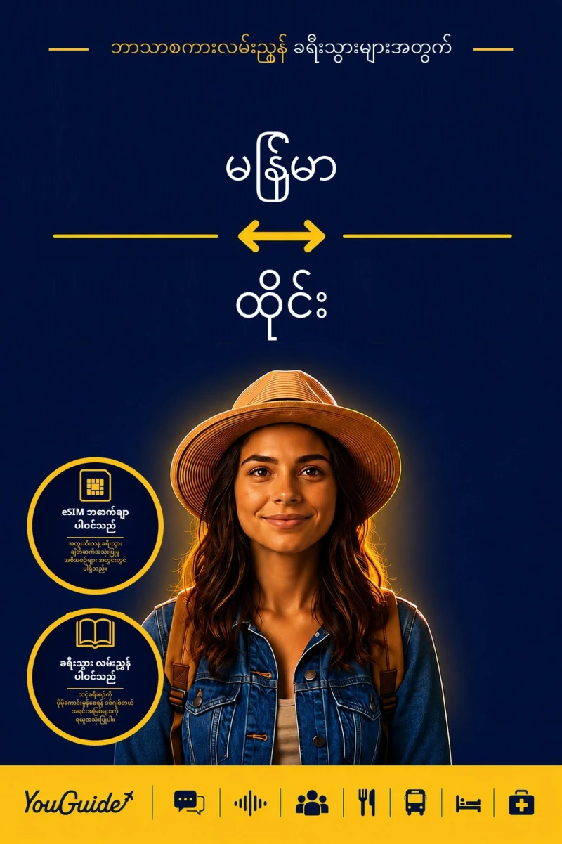 Portada: The Language Guide for Travelers - Burmese to Thai