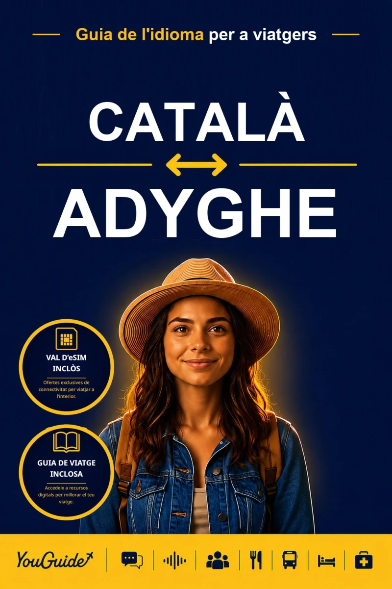 Portada: The Language Guide for Travelers - Catalan to Adyghe