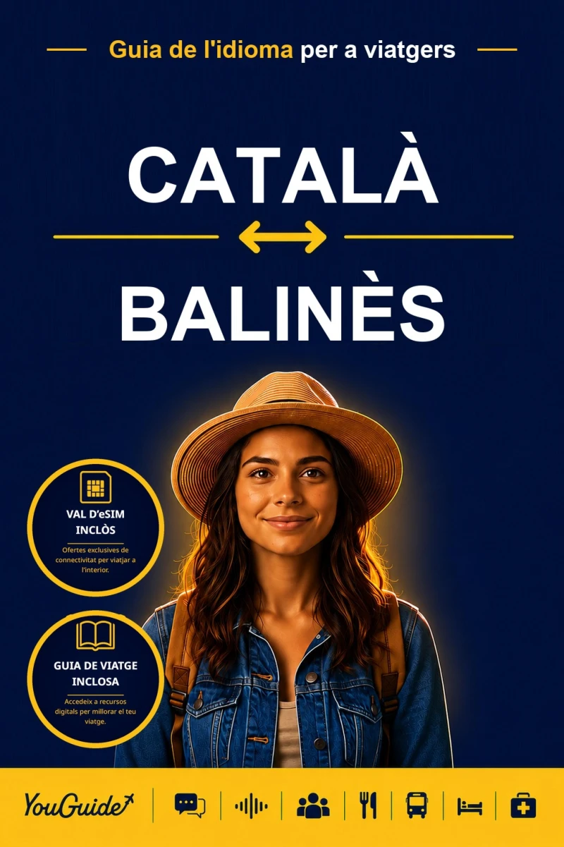Portada: The Language Guide for Travelers - Catalan to Balinese
