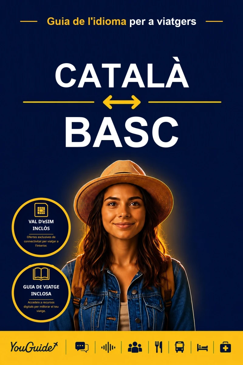 Portada: The Language Guide for Travelers - Catalan to Basque