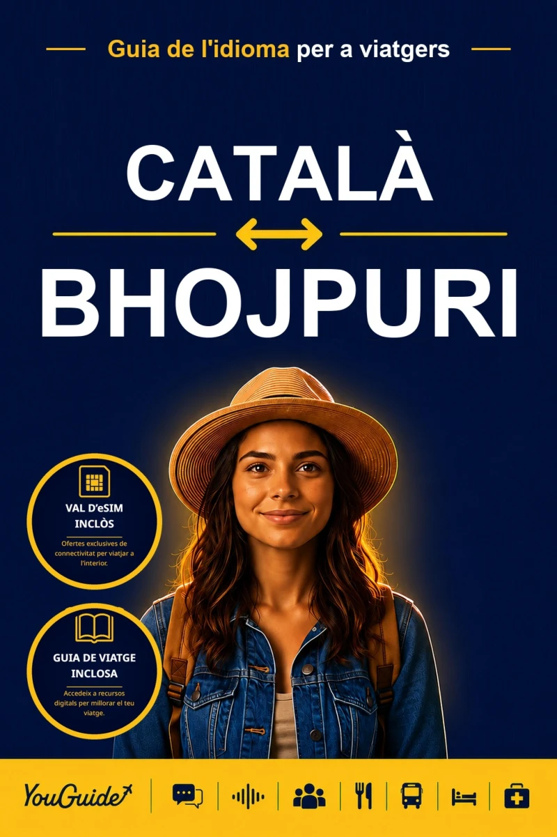 Portada: The Language Guide for Travelers - Catalan to Bhojpuri