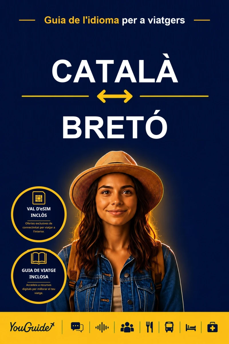 Portada: The Language Guide for Travelers - Catalan to Breton