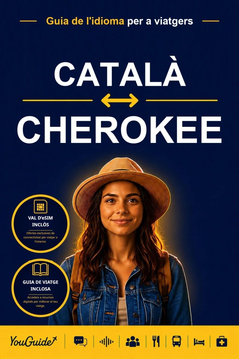 Portada: The Language Guide for Travelers - Catalan to Cherokee