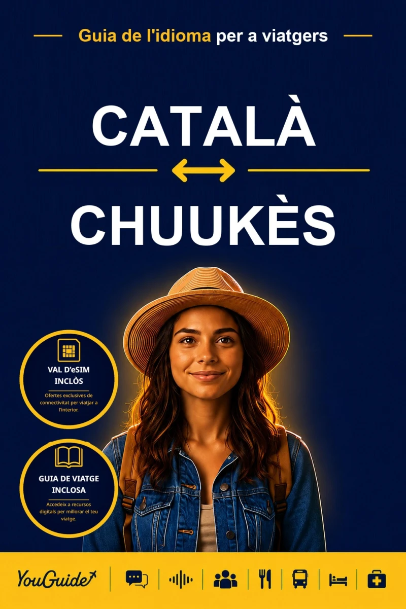 Portada: The Language Guide for Travelers - Catalan to Chuukese