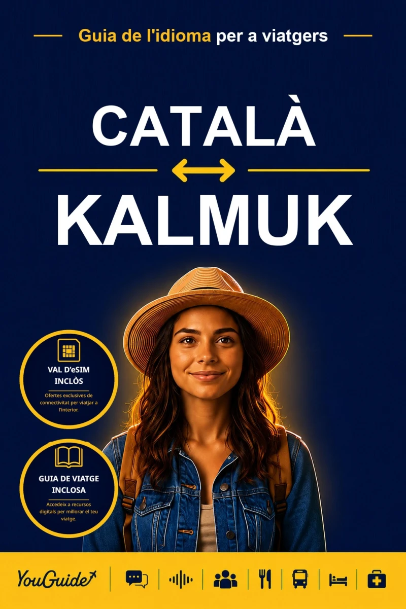 Portada: The Language Guide for Travelers - Catalan to Kalmyk
