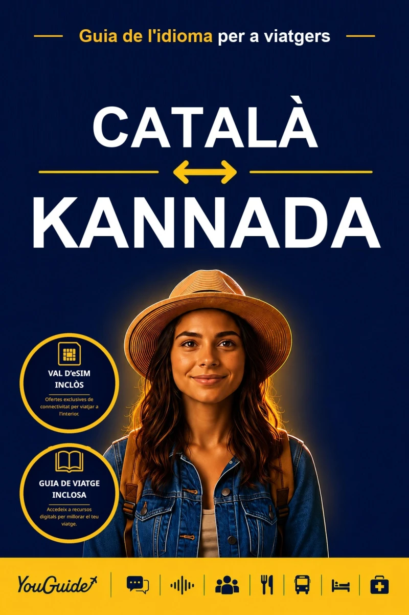Portada: The Language Guide for Travelers - Catalan to Kannada