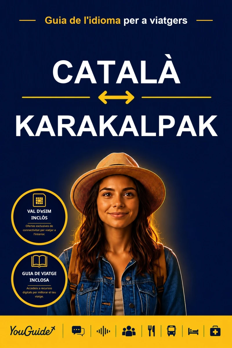 Portada: The Language Guide for Travelers - Catalan to Karakalpak