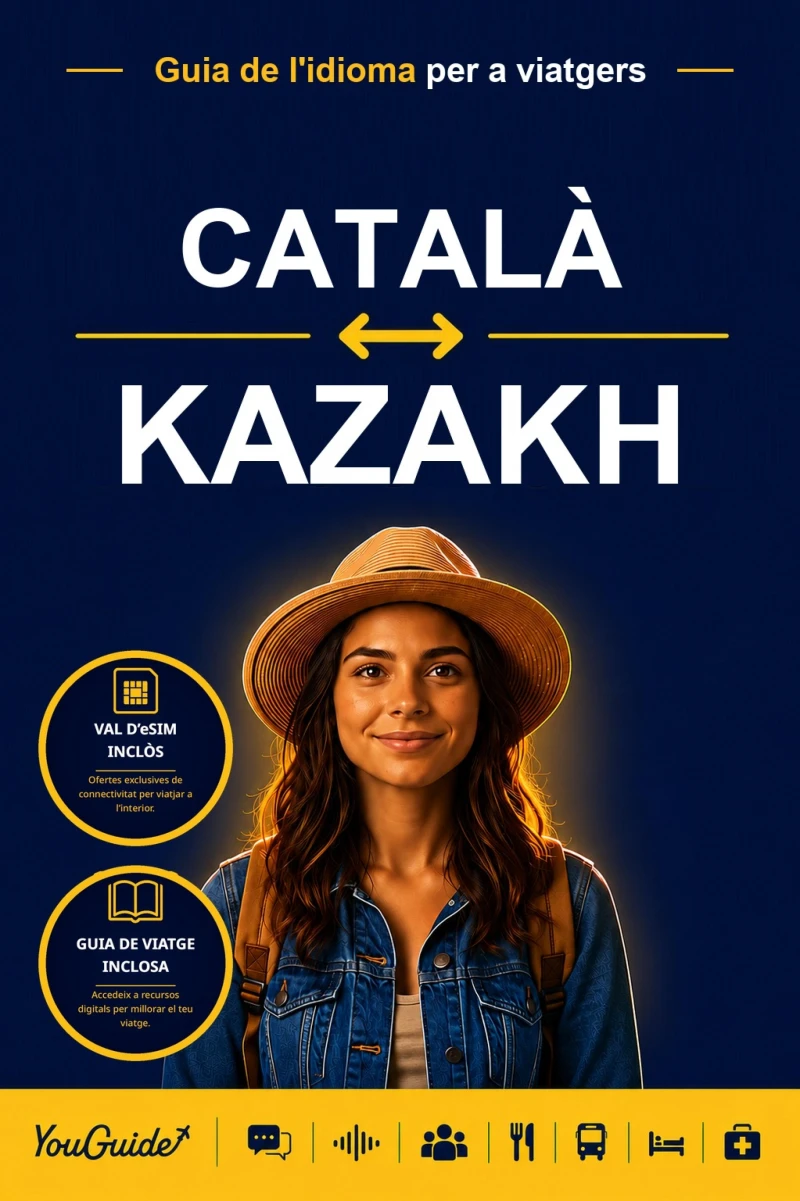 Portada: The Language Guide for Travelers - Catalan to Kazakh
