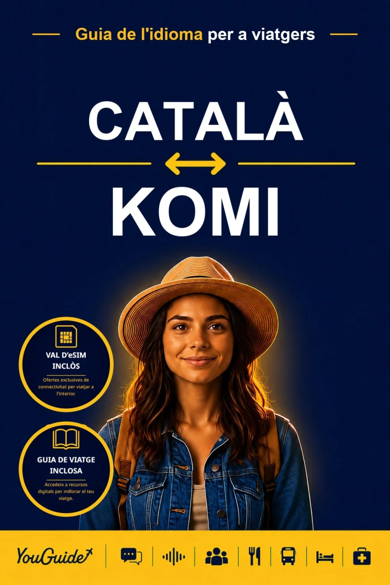 Portada: The Language Guide for Travelers - Catalan to Komi