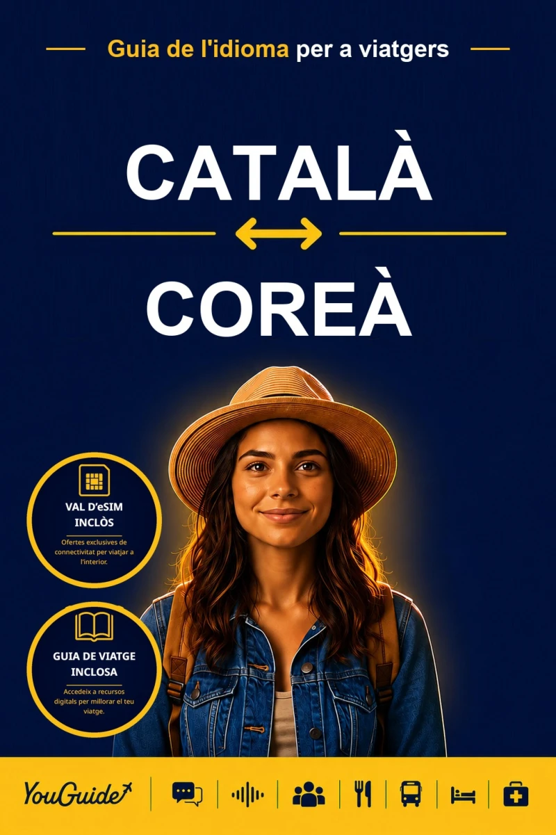 Portada: The Language Guide for Travelers - Catalan to Korean