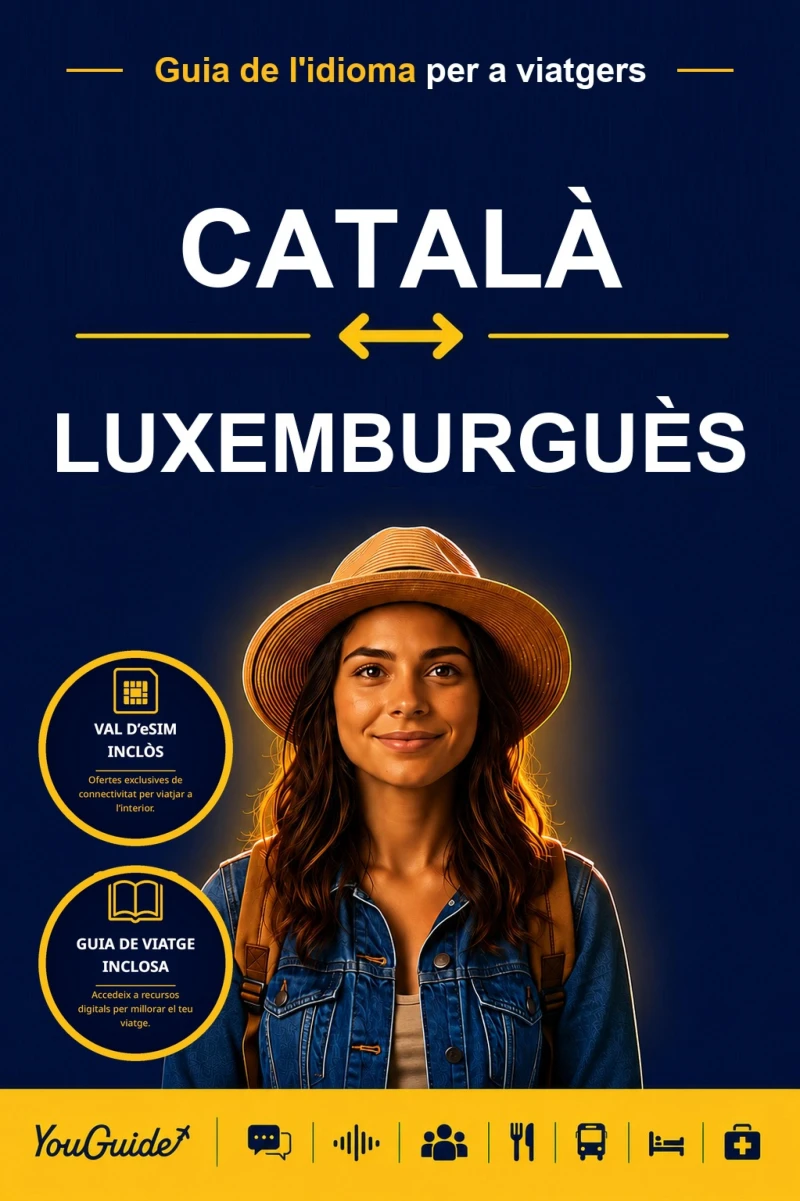 Portada: The Language Guide for Travelers - Catalan to Luxembourgish