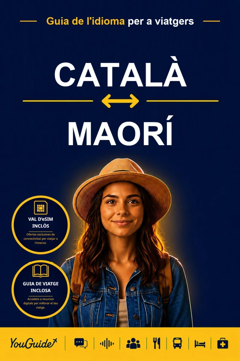 Portada: The Language Guide for Travelers - Catalan to Maori