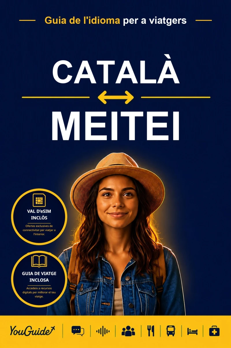 Portada: The Language Guide for Travelers - Catalan to Meitei