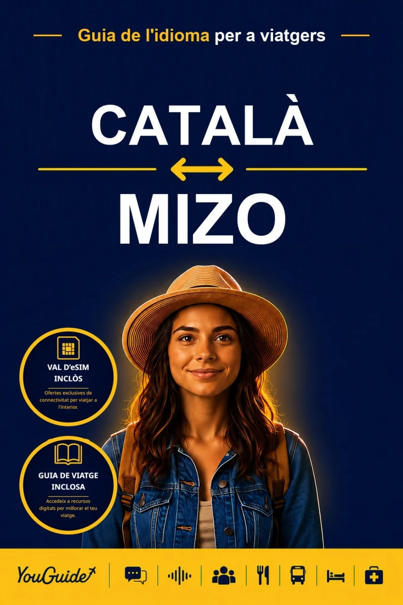 Portada: The Language Guide for Travelers - Catalan to Mizo