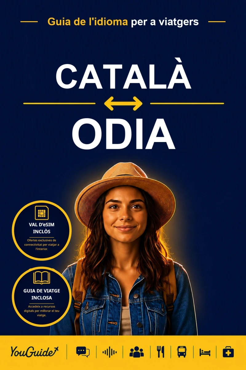 Portada: The Language Guide for Travelers - Catalan to Odia