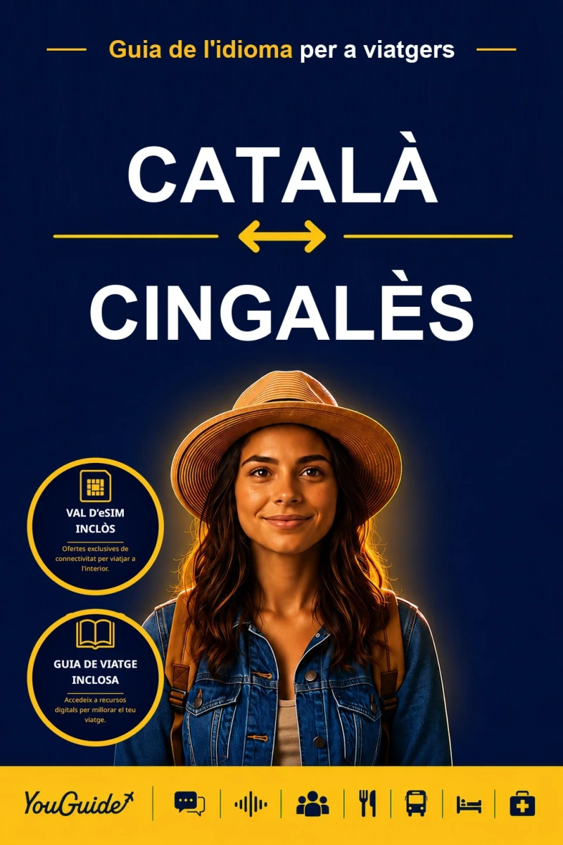 Portada: The Language Guide for Travelers - Catalan to Sinhala
