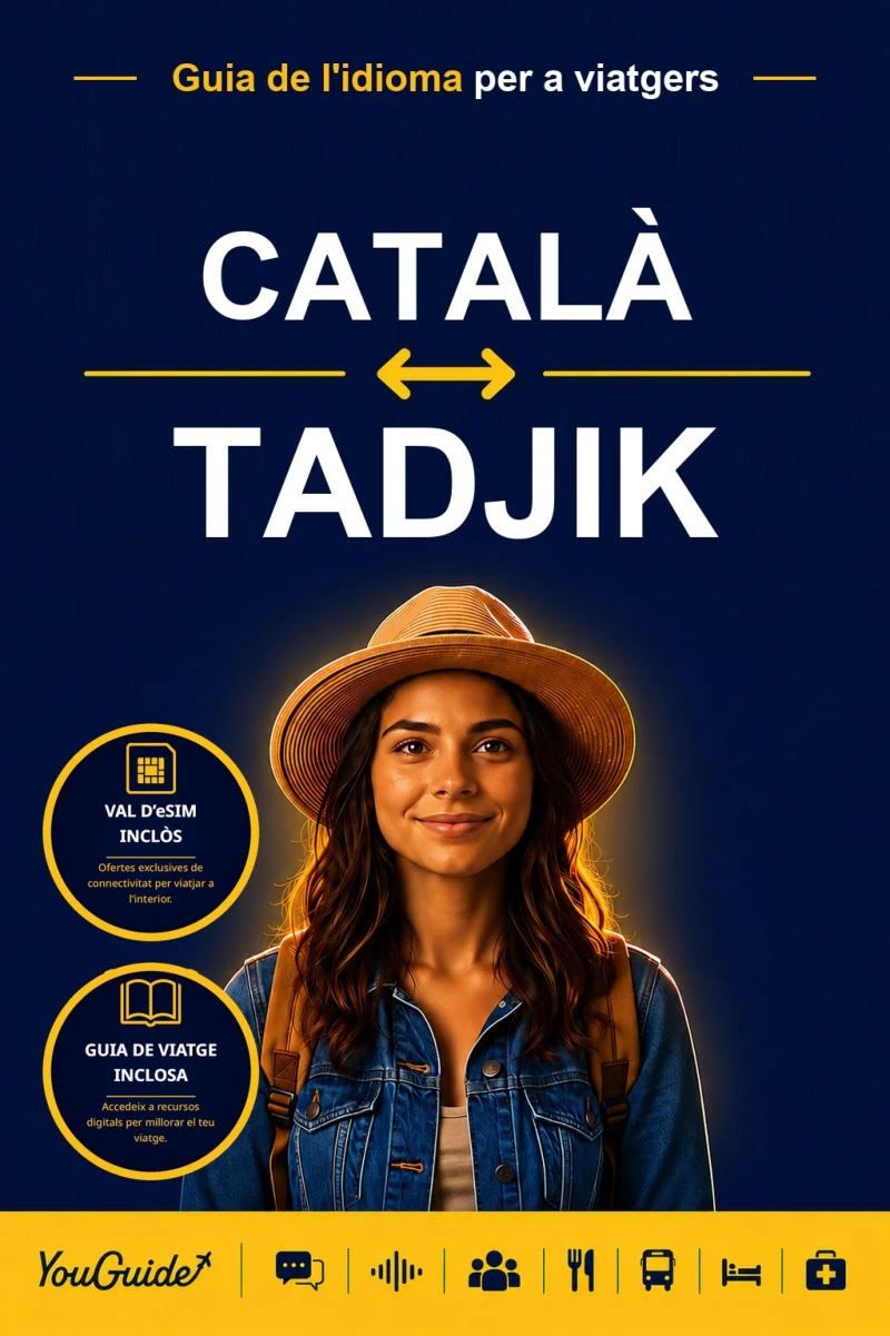 Portada: The Language Guide for Travelers - Catalan to Tajik