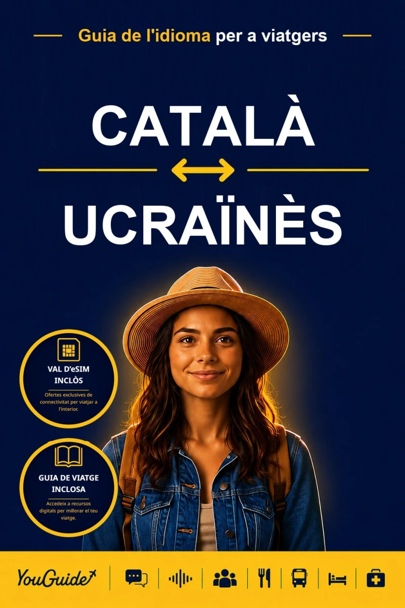 Portada: The Language Guide for Travelers - Catalan to Ukrainian