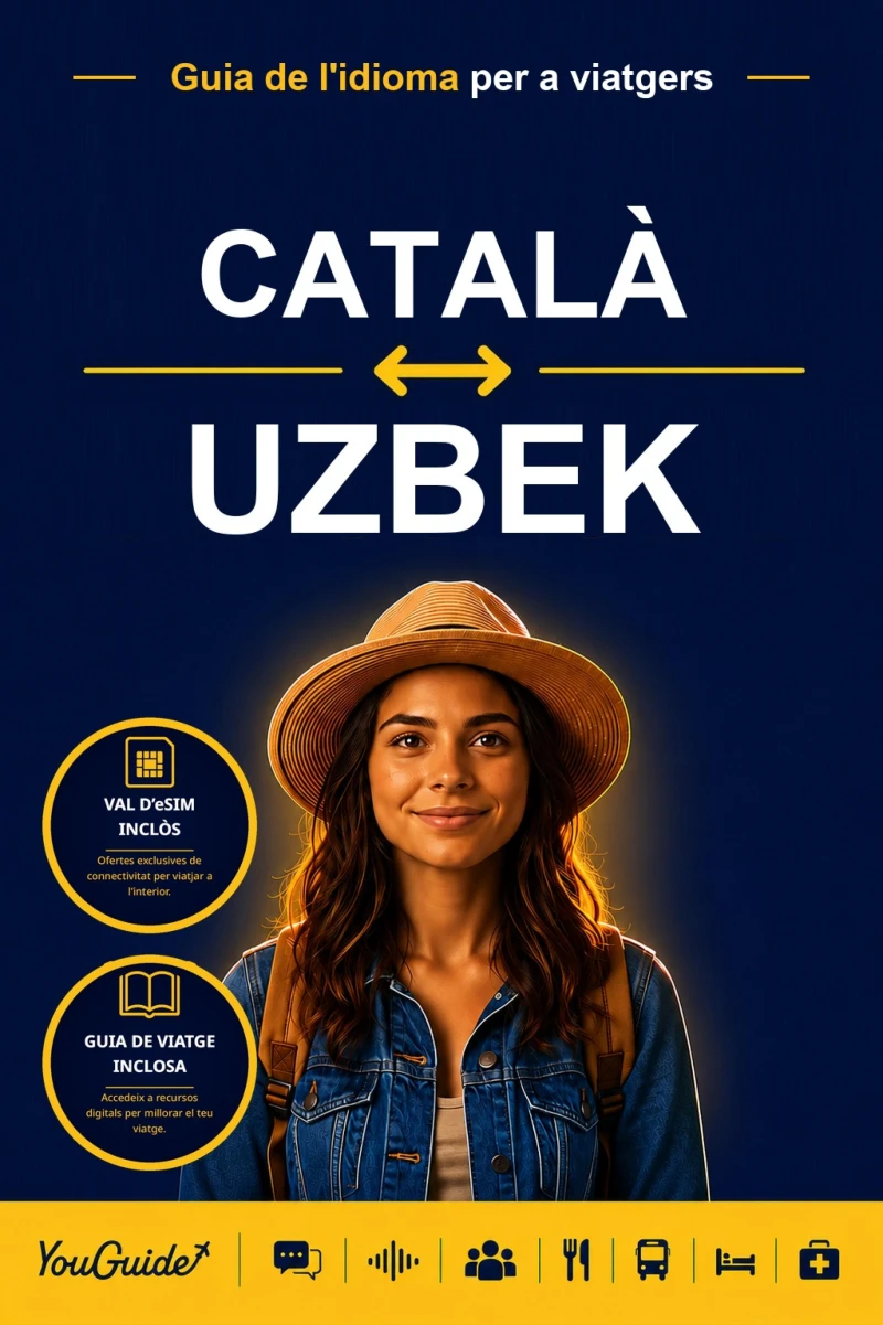 Portada: The Language Guide for Travelers - Catalan to Uzbek