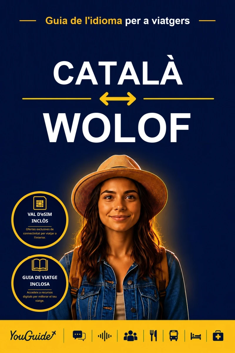 Portada: The Language Guide for Travelers - Catalan to Wolof