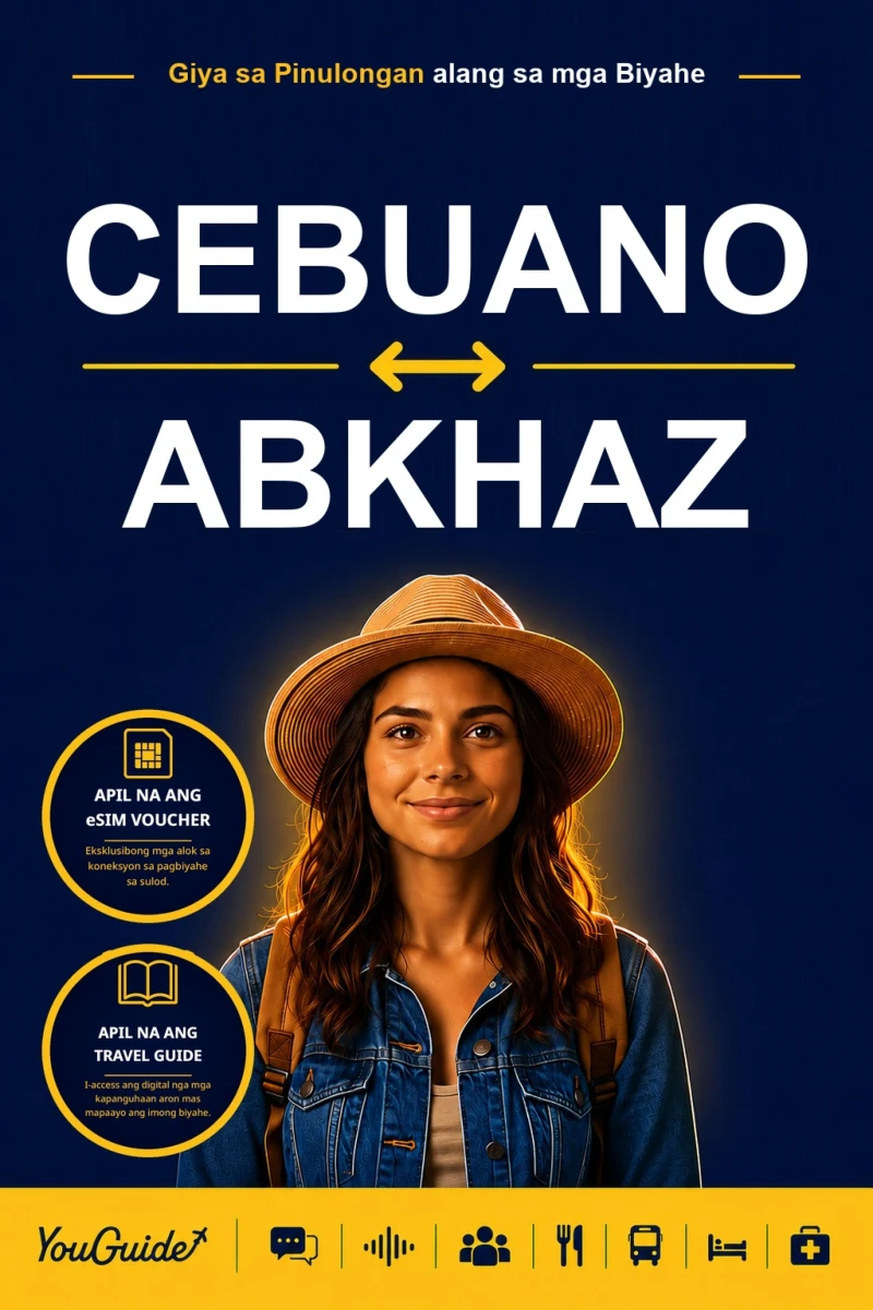Portada: The Language Guide for Travelers - Cebuano to Abkhaz