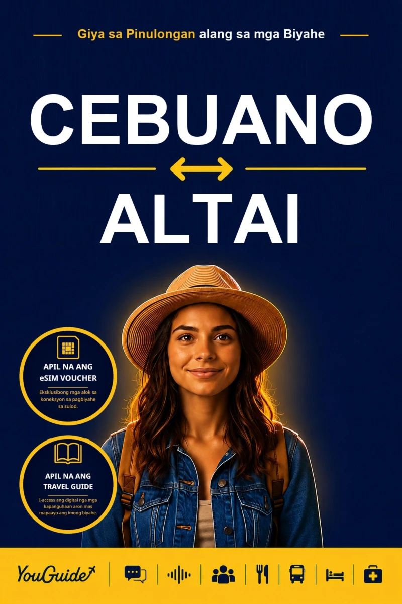Portada: The Language Guide for Travelers - Cebuano to Altai