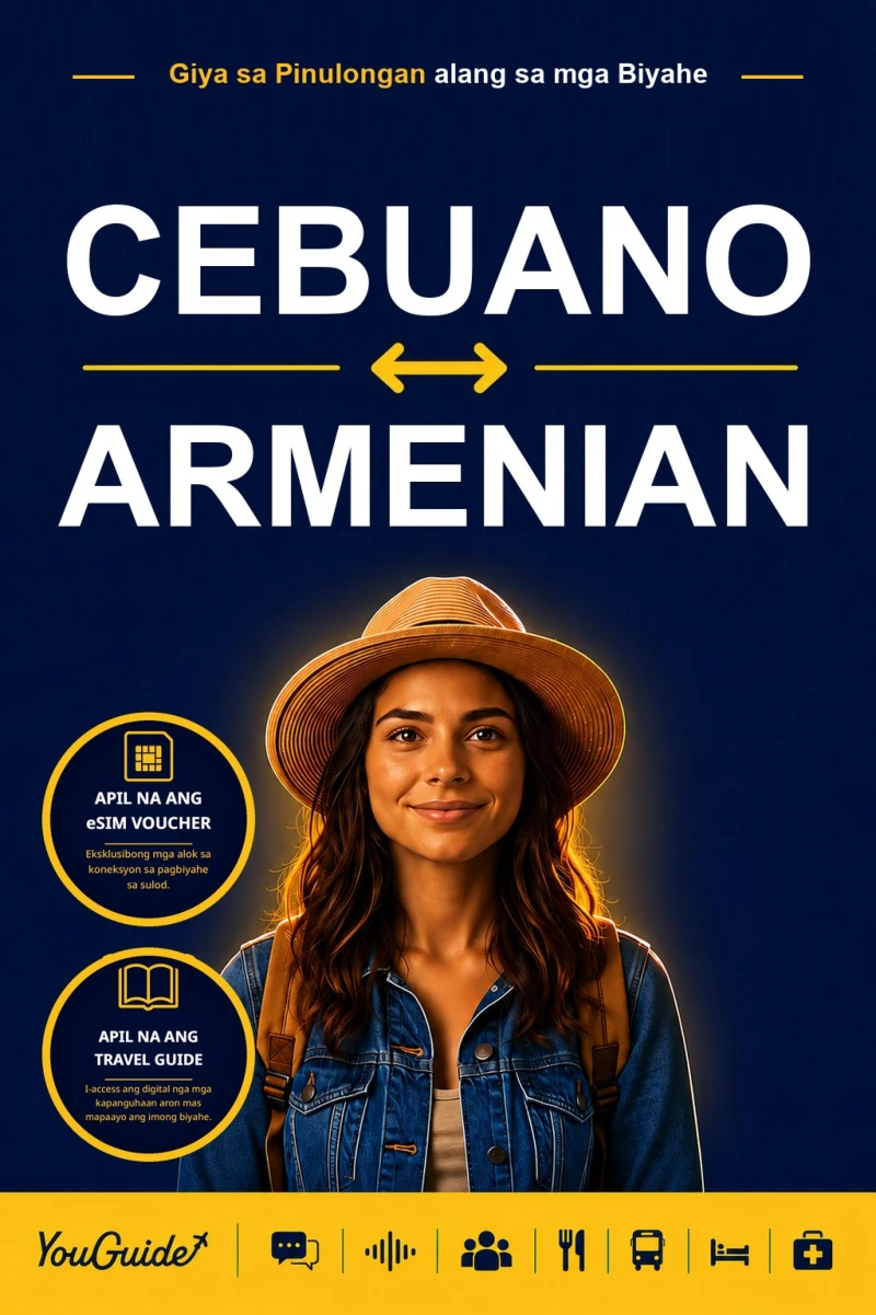 Portada: The Language Guide for Travelers - Cebuano to Armenian