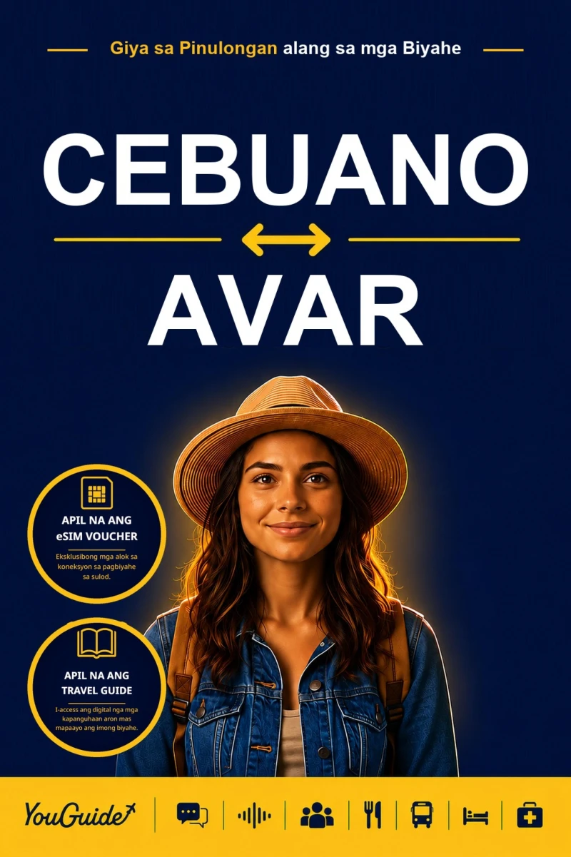 Portada: The Language Guide for Travelers - Cebuano to Avar