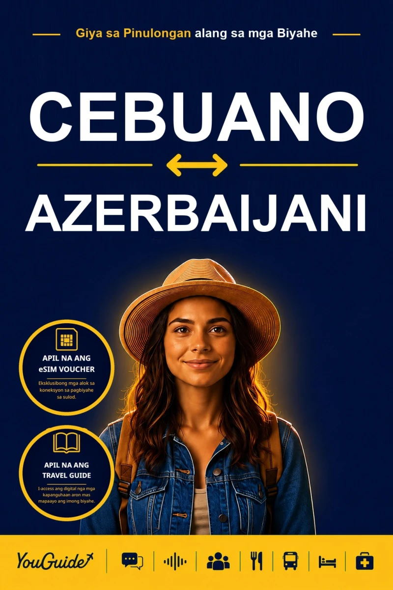 Portada: The Language Guide for Travelers - Cebuano to Azerbaijani