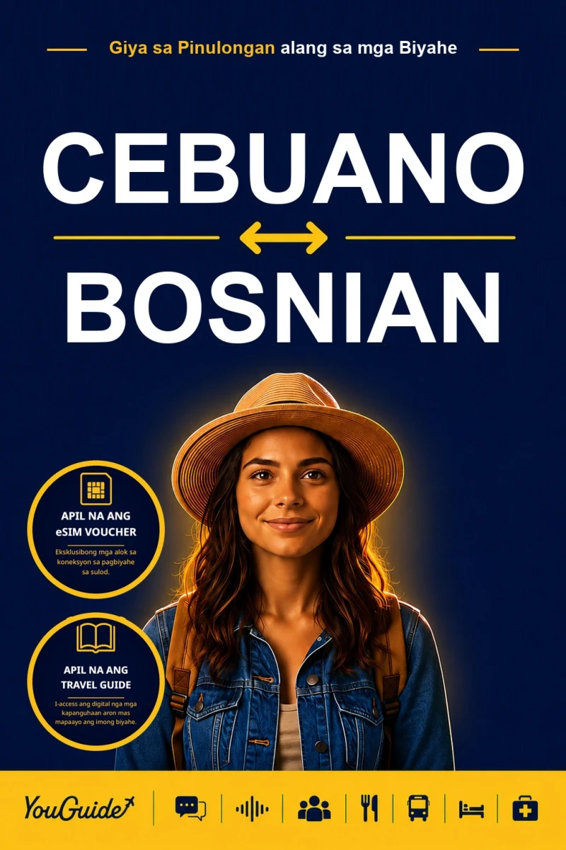 Portada: The Language Guide for Travelers - Cebuano to Bosnian
