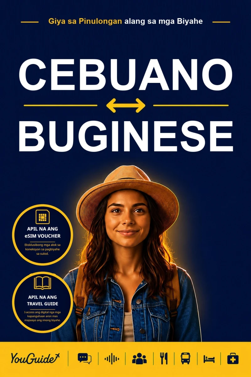 Portada: The Language Guide for Travelers - Cebuano to Buginese