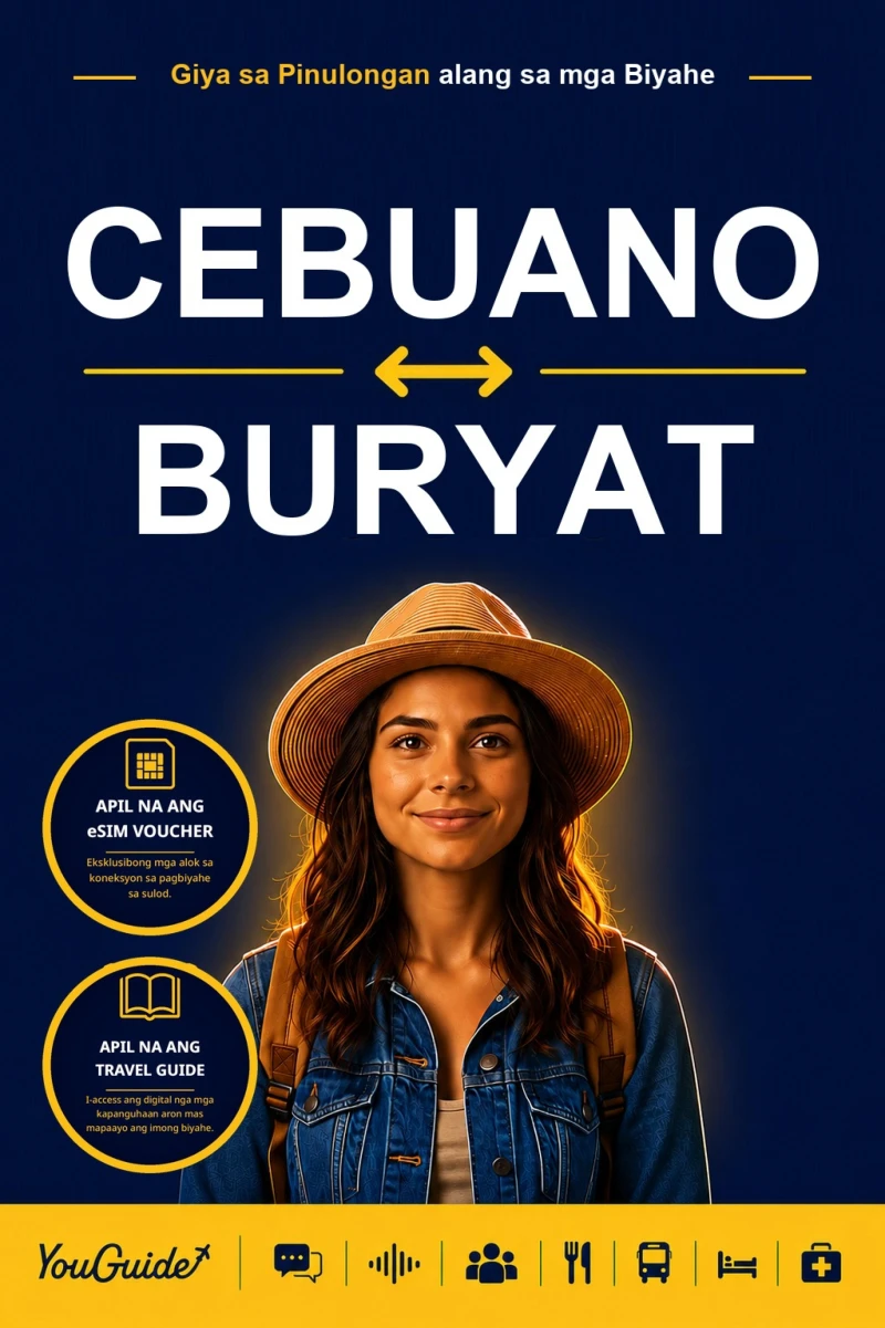 Portada: The Language Guide for Travelers - Cebuano to Buryat
