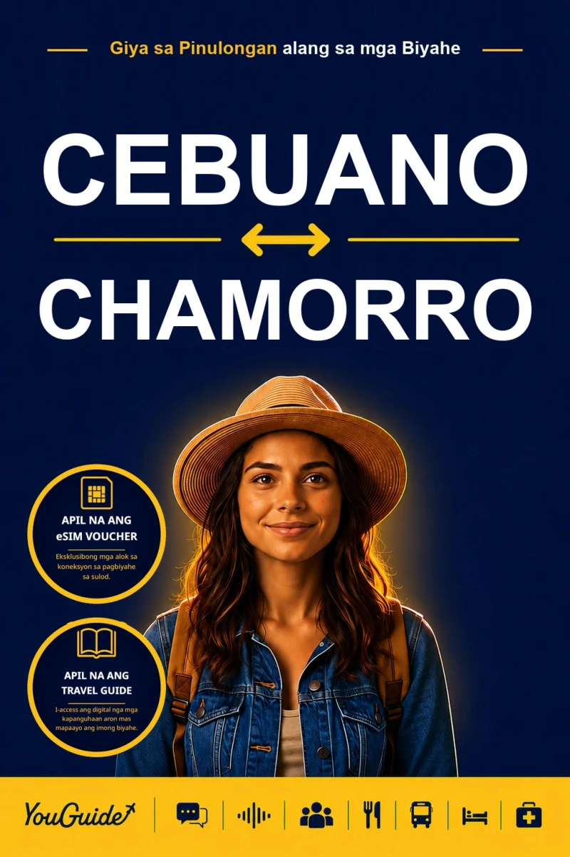 Portada: The Language Guide for Travelers - Cebuano to Chamorro