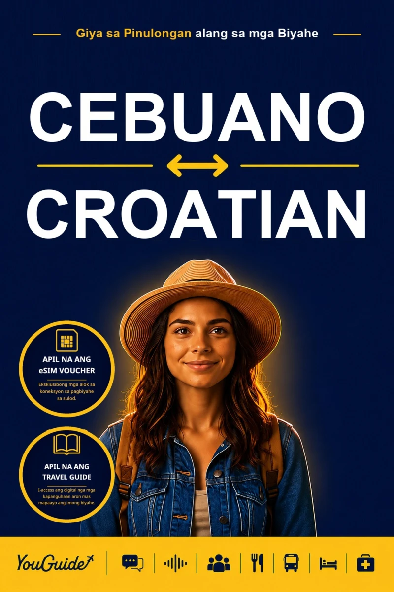 Portada: The Language Guide for Travelers - Cebuano to Croatian