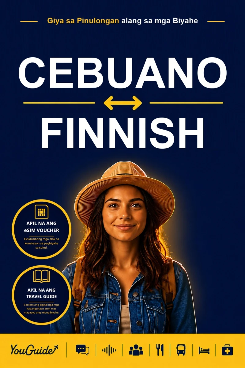 Portada: The Language Guide for Travelers - Cebuano to Finnish