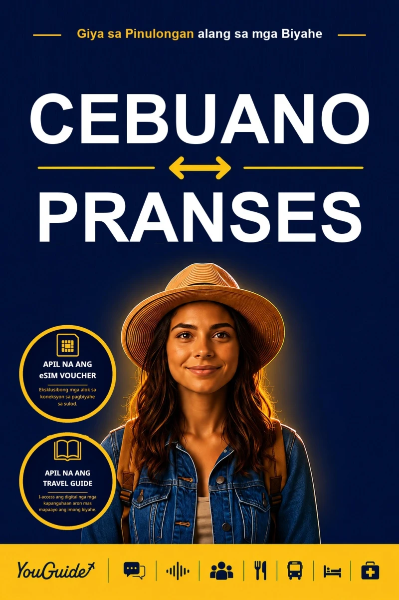 Portada: The Language Guide for Travelers - Cebuano to French