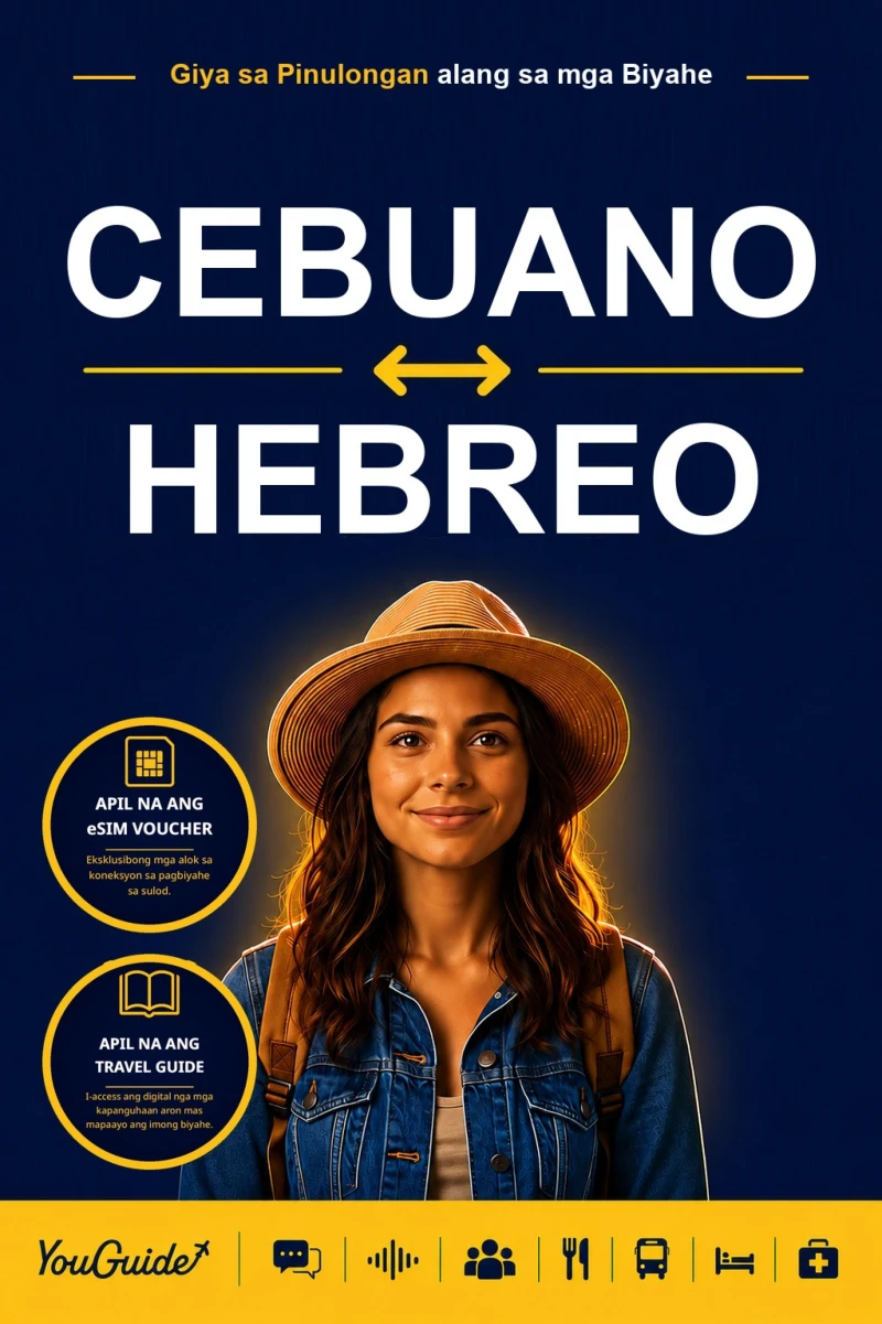 Portada: The Language Guide for Travelers - Cebuano to Hebrew